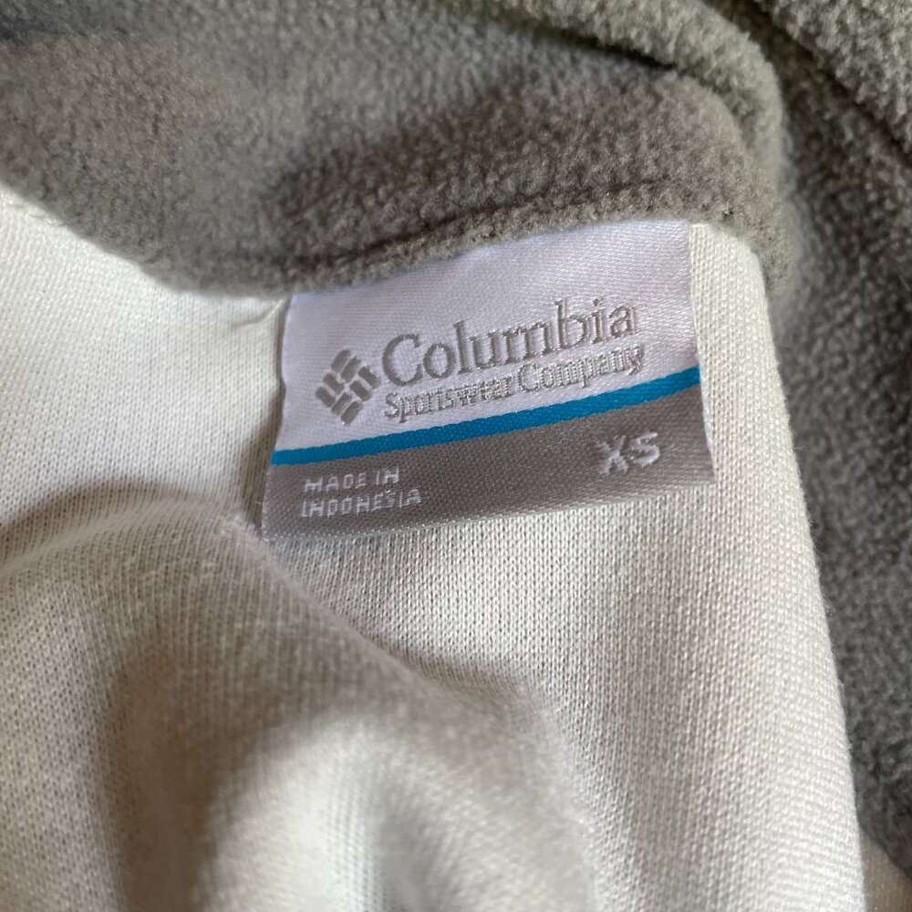 NWOT Columbia Half Zip Fleece Pullover XS - Picture 7 of 7